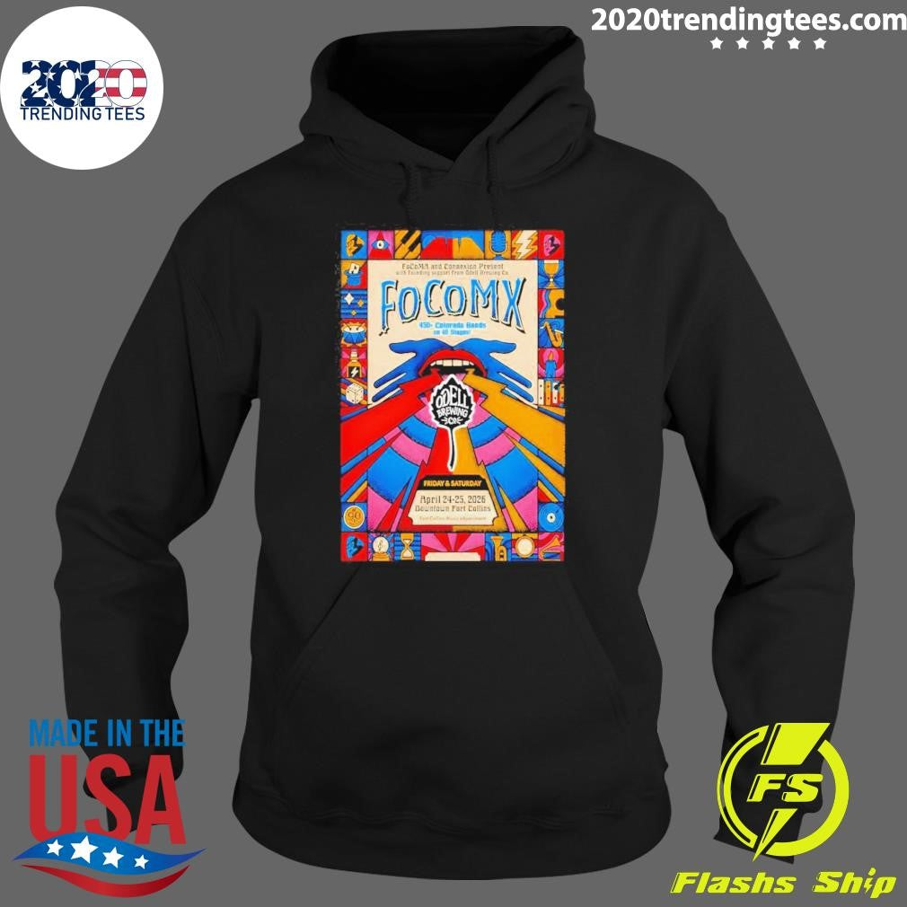 FocoMX April 24-25, 2026 Downtown Fort Collins, CO Shirt