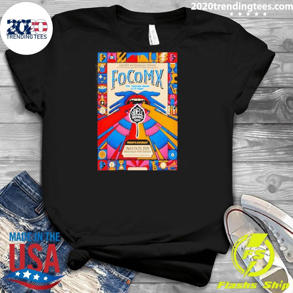 FocoMX April 24-25, 2026 Downtown Fort Collins, CO Shirt