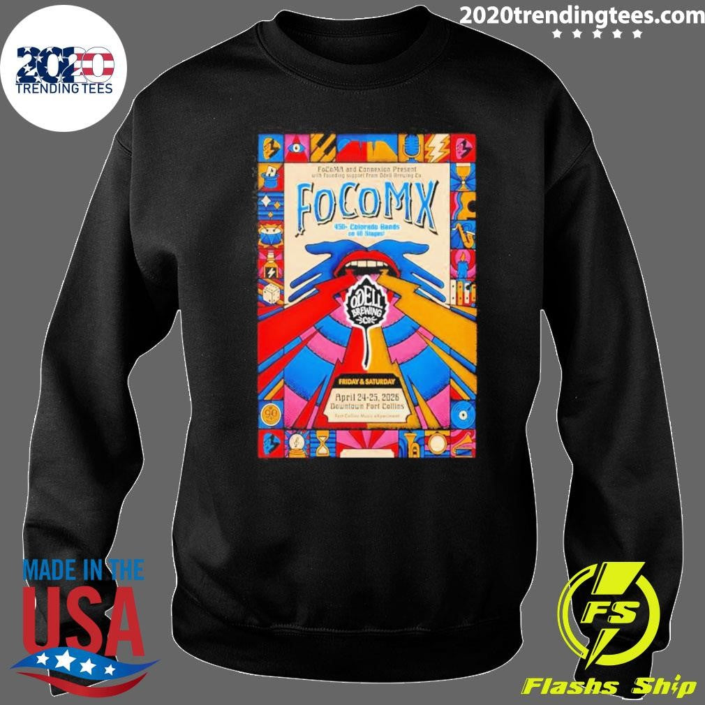 FocoMX April 24-25, 2026 Downtown Fort Collins, CO Shirt