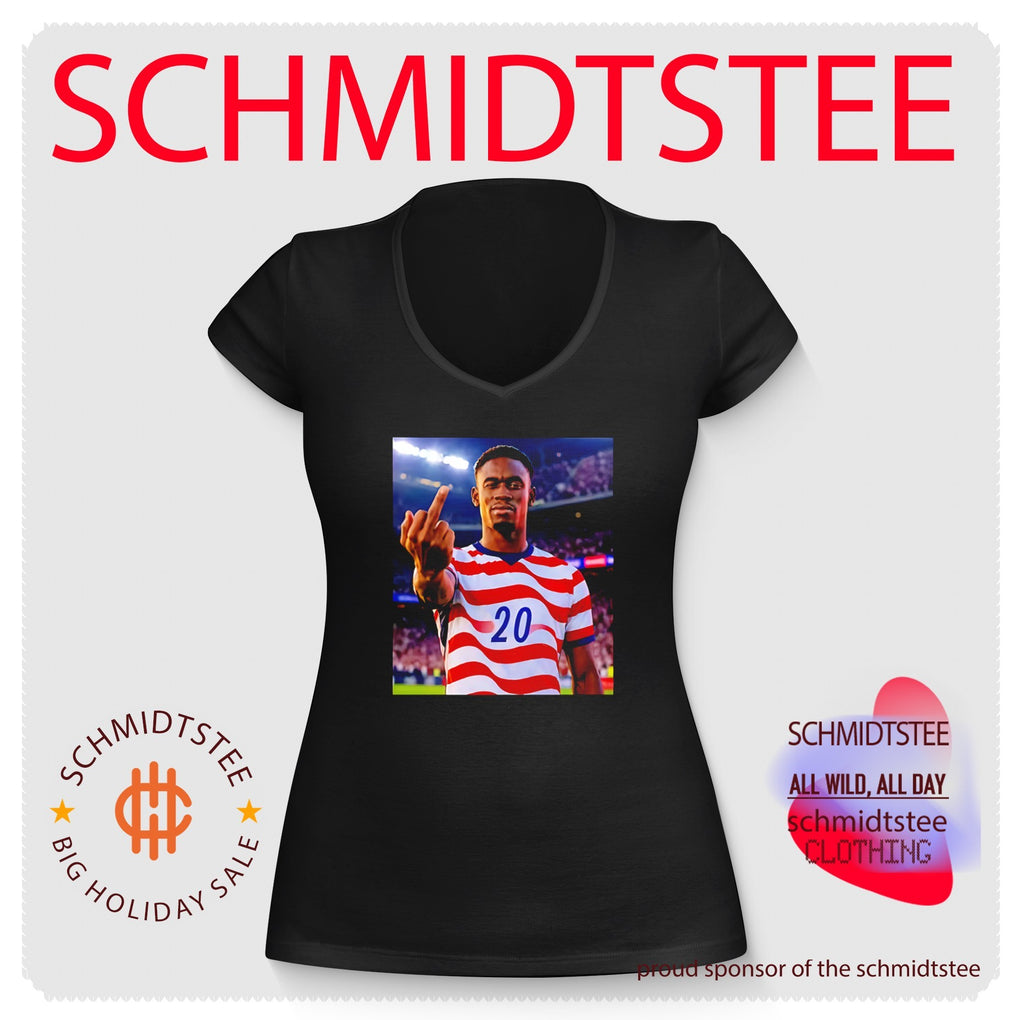 Folarin Balogun USA Soccer middle finger shirt