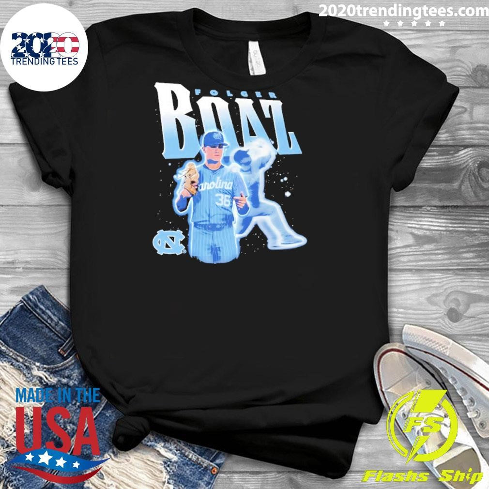 Folger Boaz North Carolina Tar Heels Illustrated Shirt