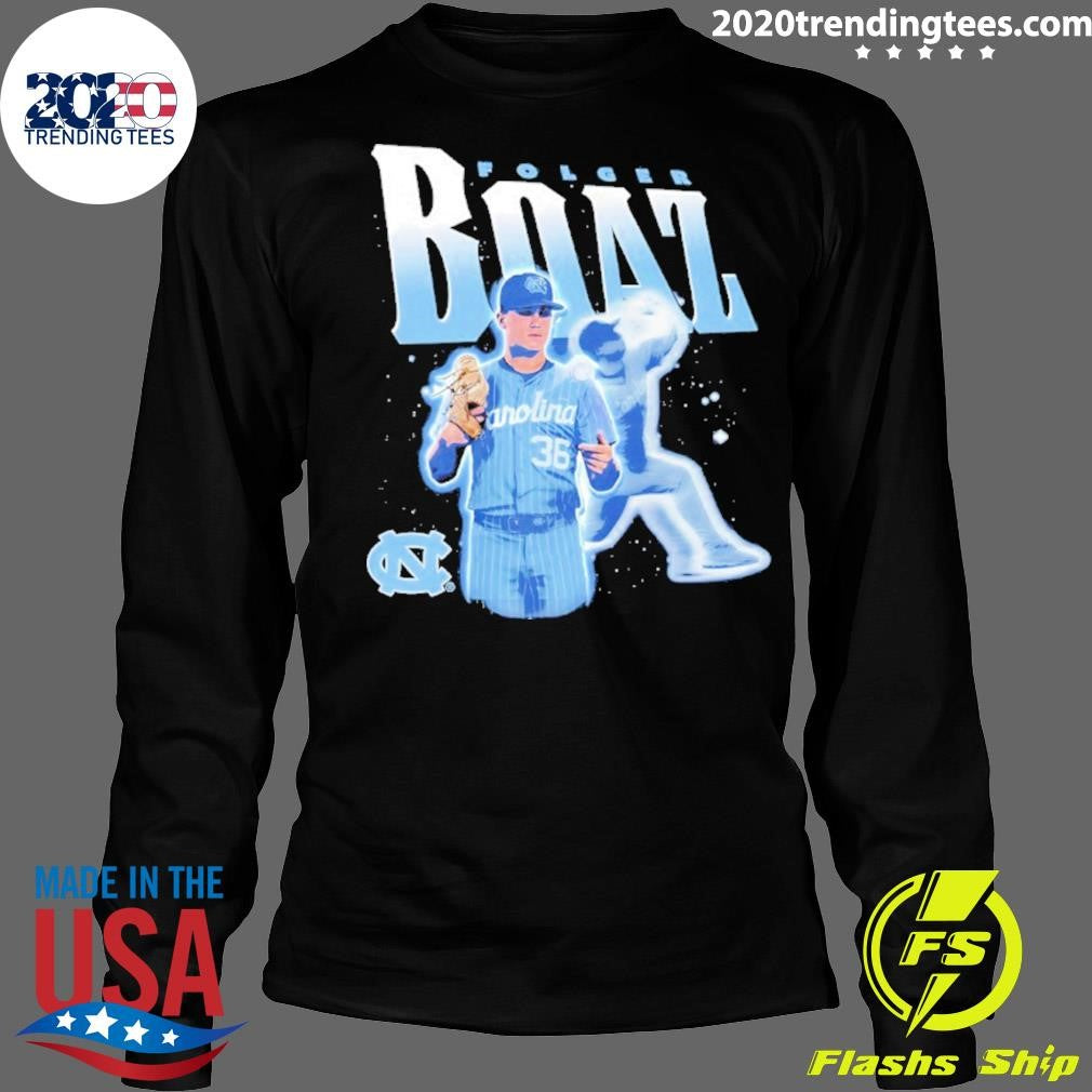 Folger Boaz North Carolina Tar Heels Illustrated Shirt
