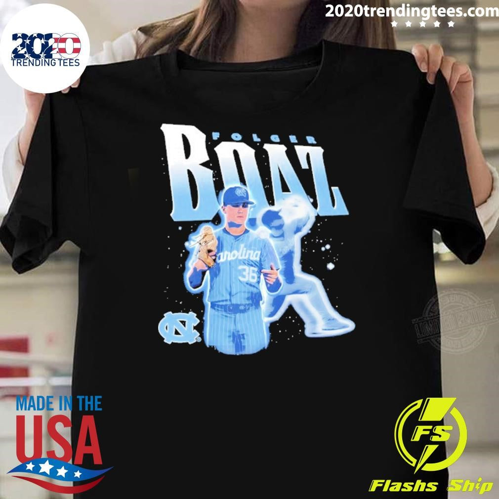Folger Boaz North Carolina Tar Heels Illustrated Shirt
