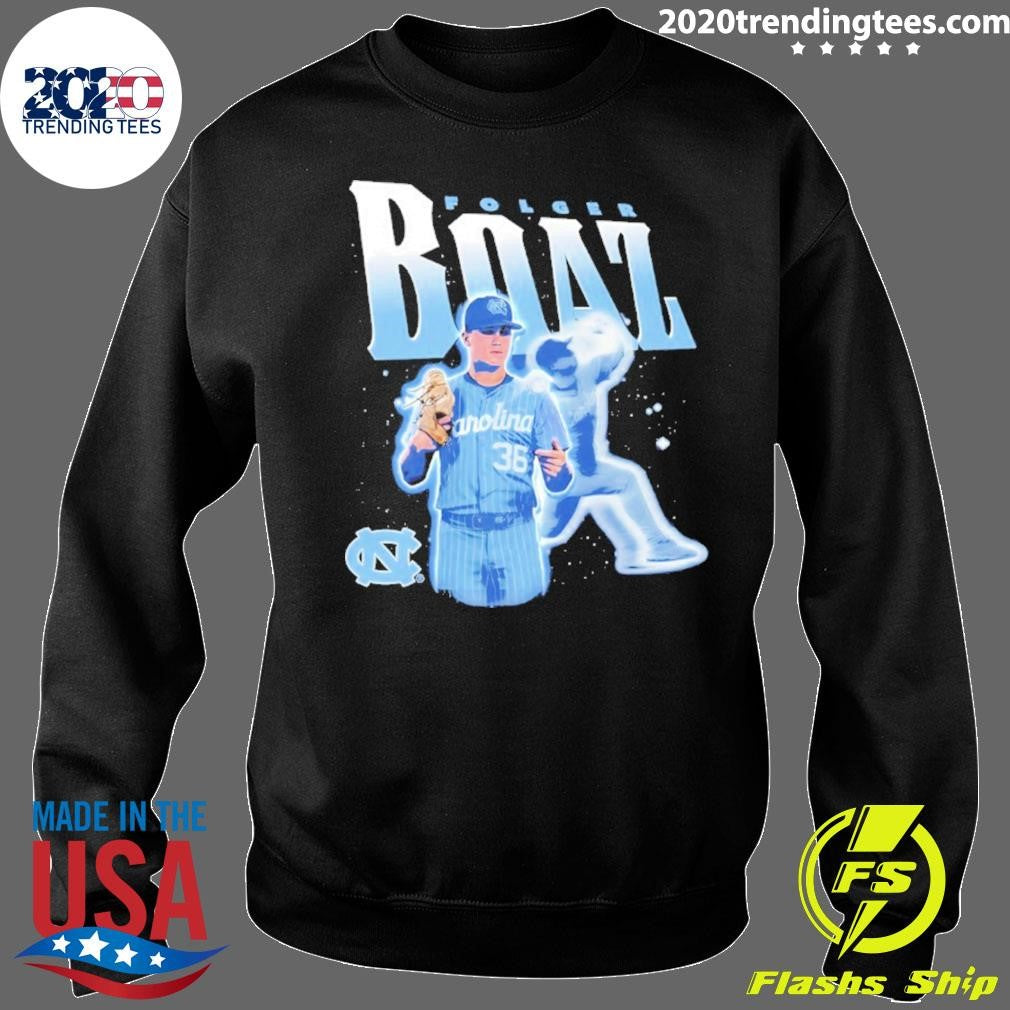 Folger Boaz North Carolina Tar Heels Illustrated Shirt