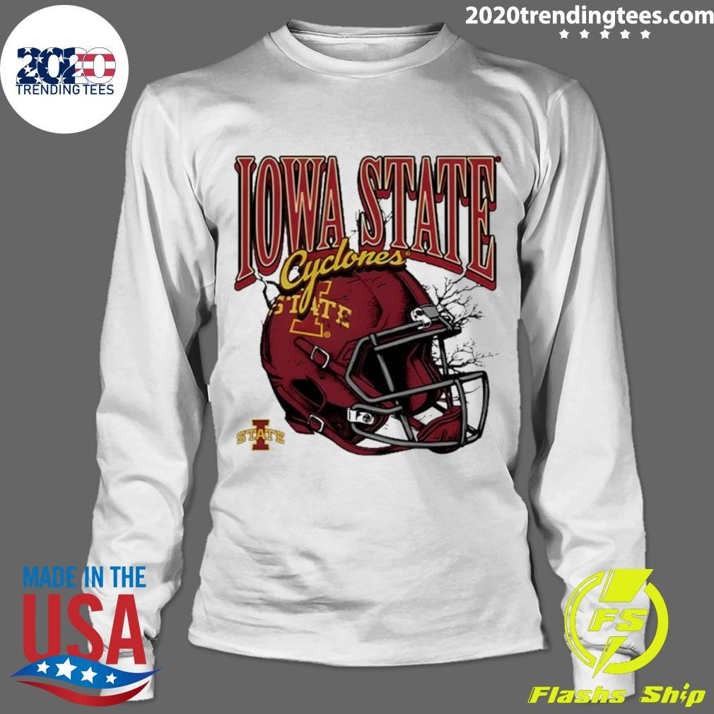 Football Iowa State Cyclones Vintage Helmet Shirt
