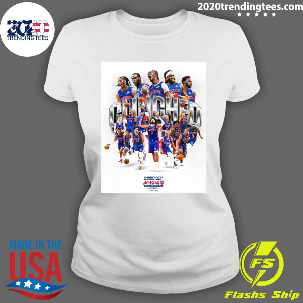 For The Second Straight Year, Your Detroit Pistons Are Going To The NBA Playoffs Shirt
