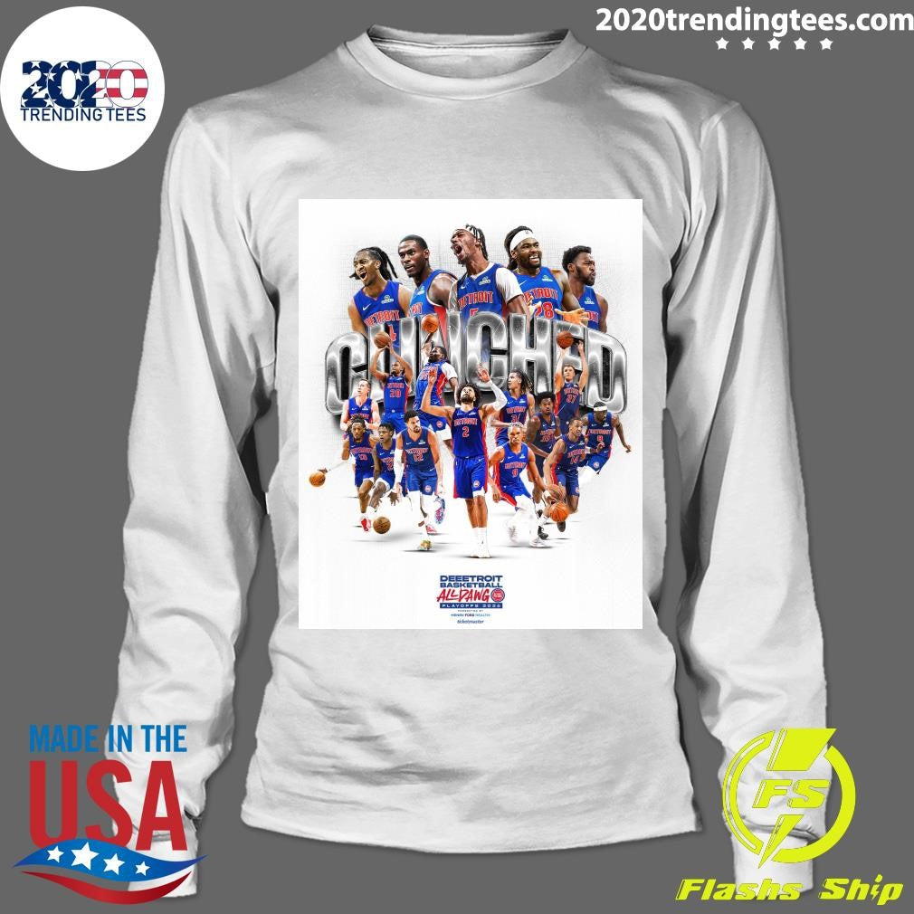 For The Second Straight Year, Your Detroit Pistons Are Going To The NBA Playoffs Shirt
