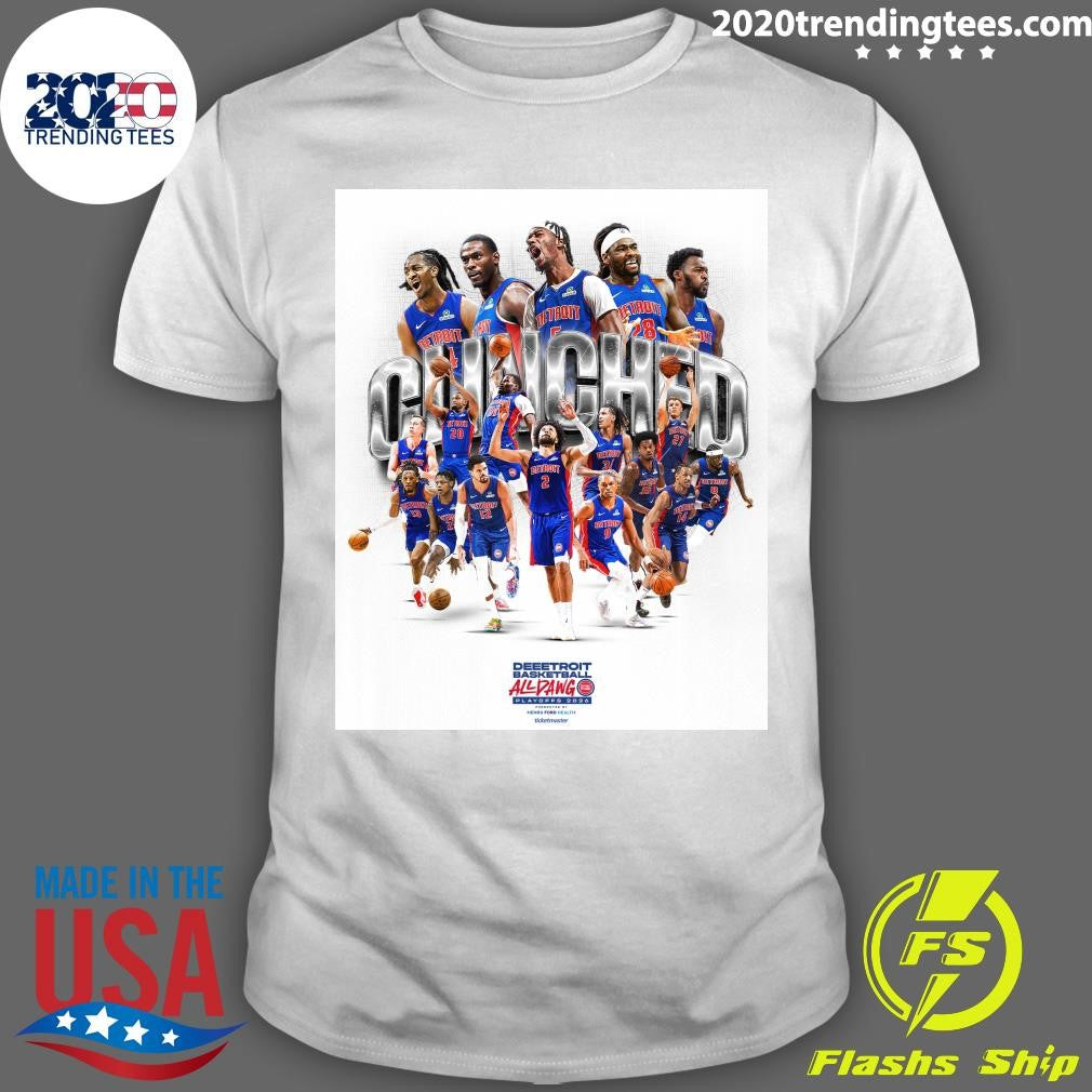 For The Second Straight Year, Your Detroit Pistons Are Going To The NBA Playoffs Shirt