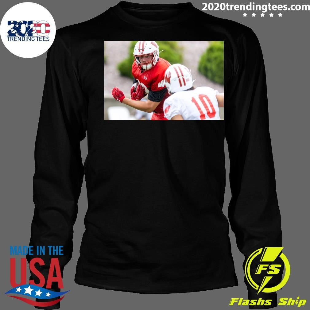 Former Wisconsin tight end Jack Pugh dies at 24 Shirt