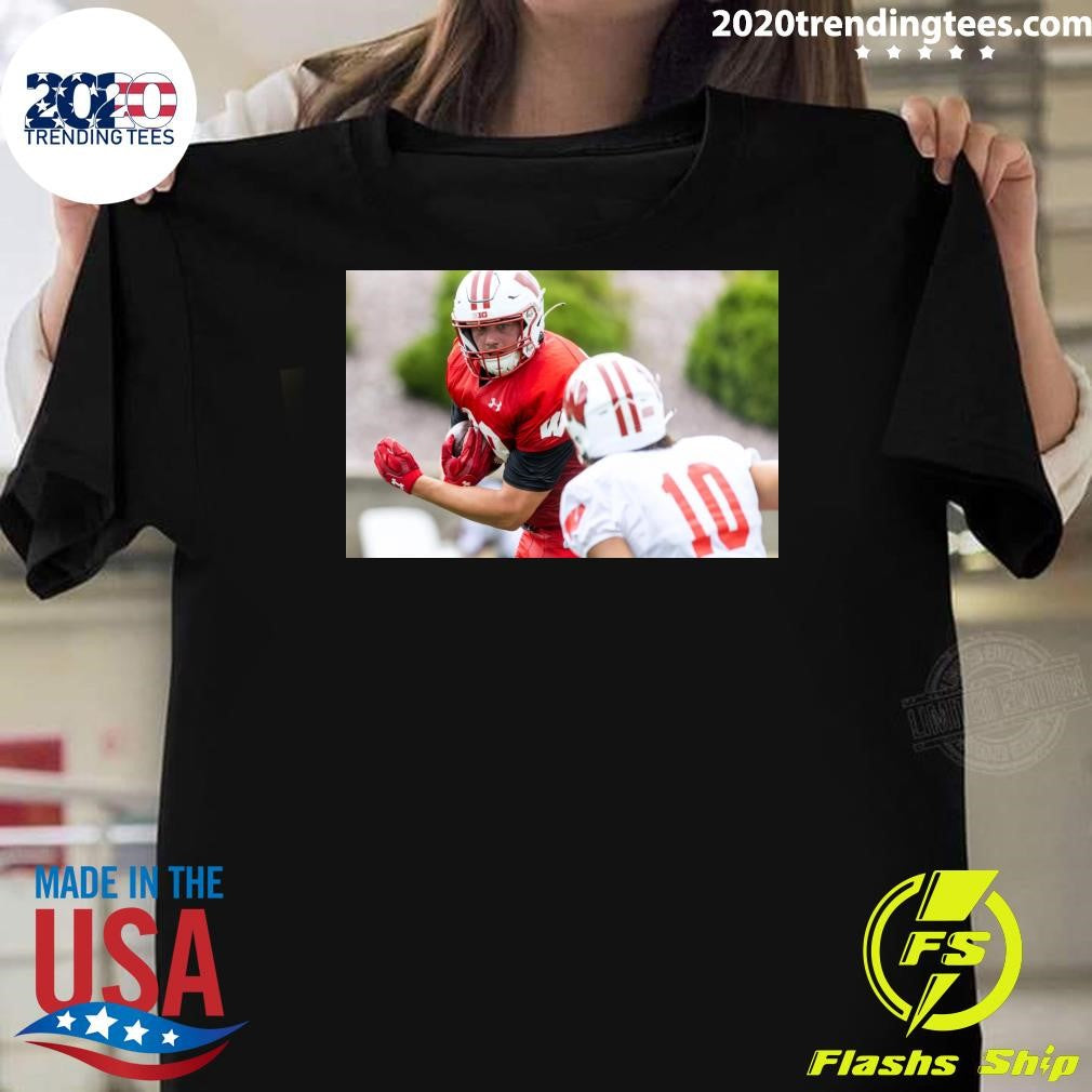 Former Wisconsin tight end Jack Pugh dies at 24 Shirt