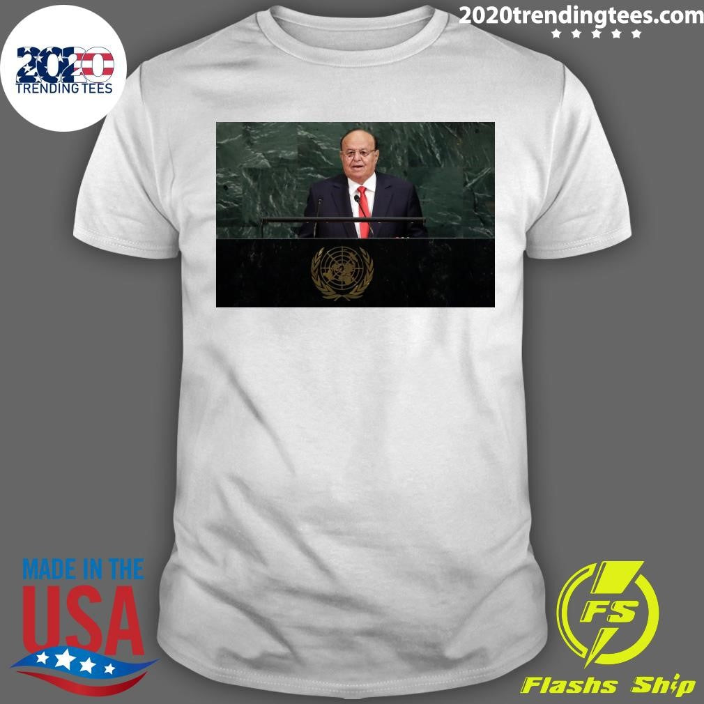 Former Yemeni President Abdrabbuh Mansur Hadi, Who Governed Mostly From Exile, Dies At 80 Shirt
