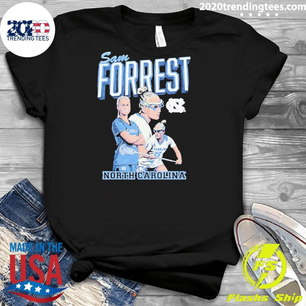 Forrest Illustrated Unc Women’s Lacrosse Shirt