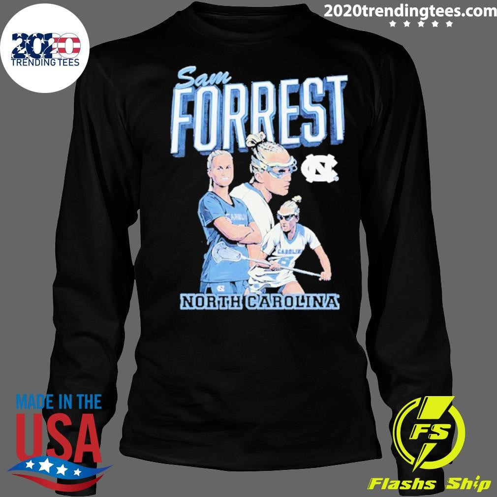 Forrest Illustrated Unc Women’s Lacrosse Shirt