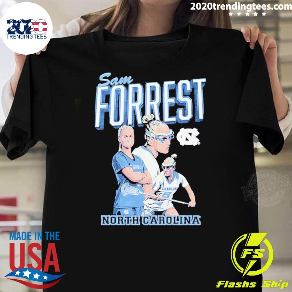 Forrest Illustrated Unc Women’s Lacrosse Shirt