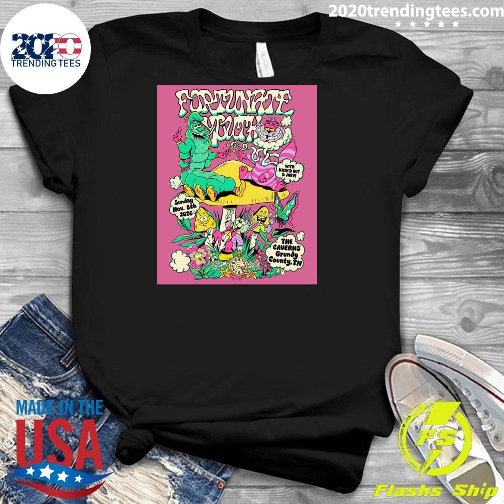 Fortunate Youth November 8th 2026 Pelham TN Shirt