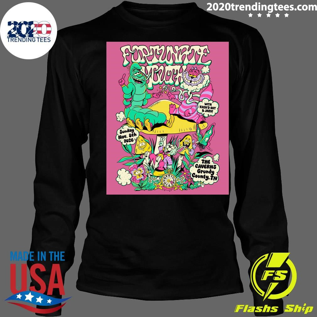 Fortunate Youth November 8th 2026 Pelham TN Shirt