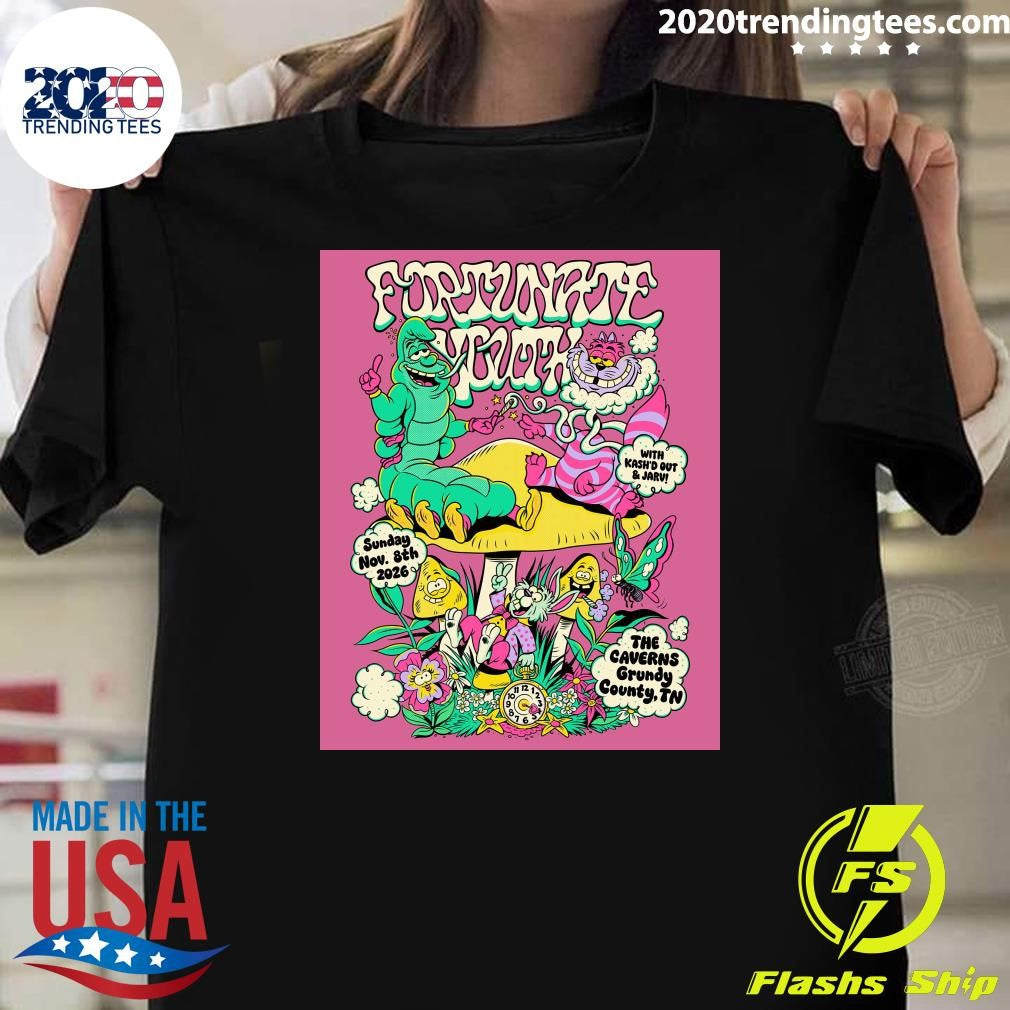 Fortunate Youth November 8th 2026 Pelham TN Shirt