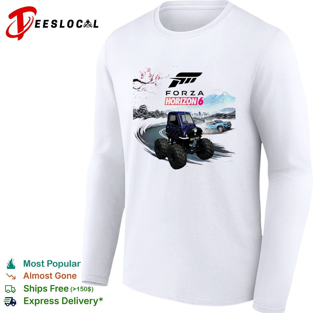 Forza Horizon 6 Peel P50 Monster Truck Japan Mountain Gaming shirt