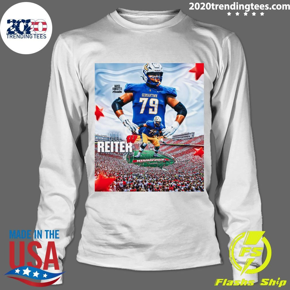 Four-Star OT Cole Reiter has Committed to Wisconsin Shirt