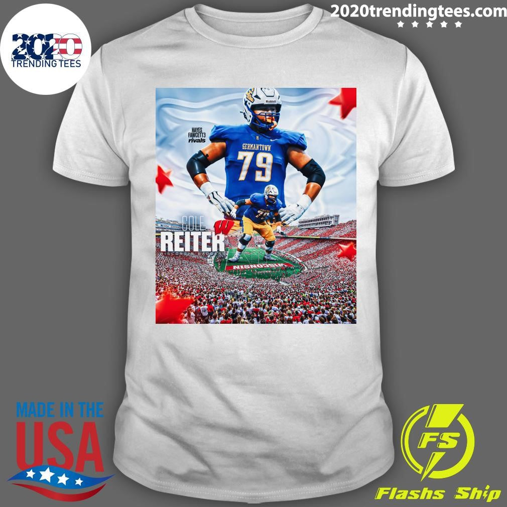 Four-Star OT Cole Reiter has Committed to Wisconsin Shirt