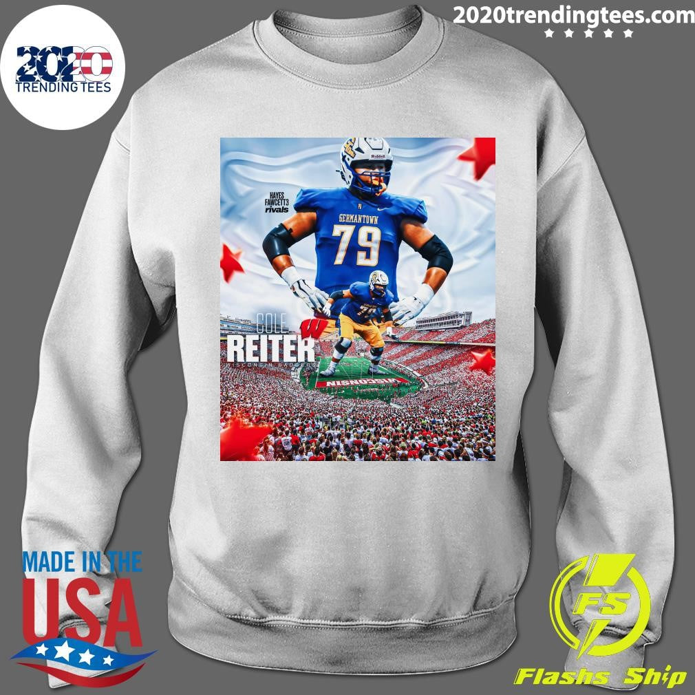 Four-Star OT Cole Reiter has Committed to Wisconsin Shirt