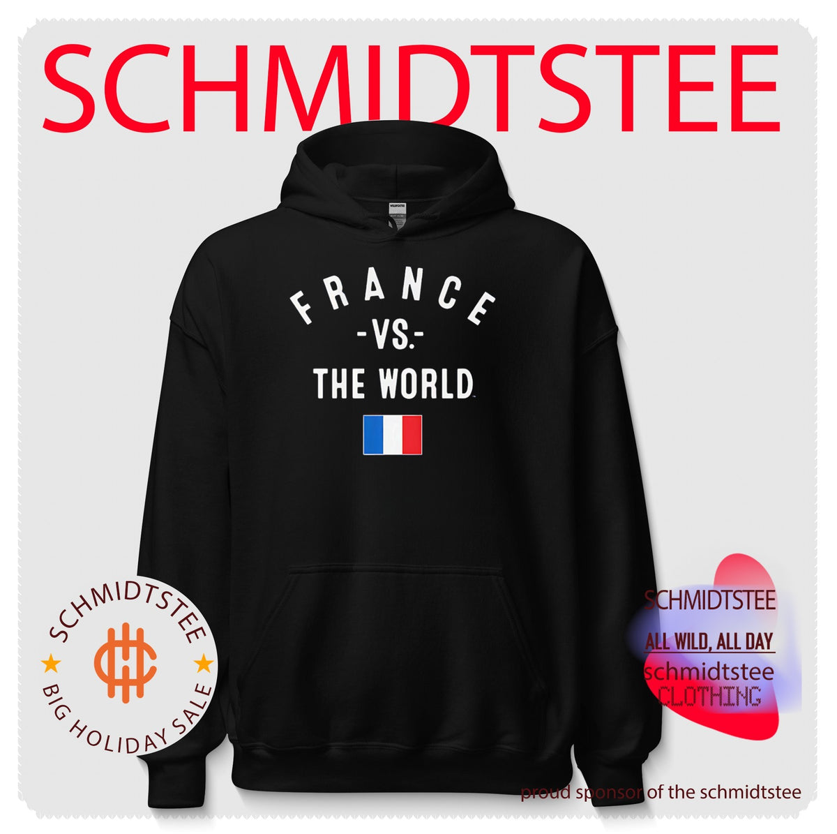 France vs The World 2026 flag shirt