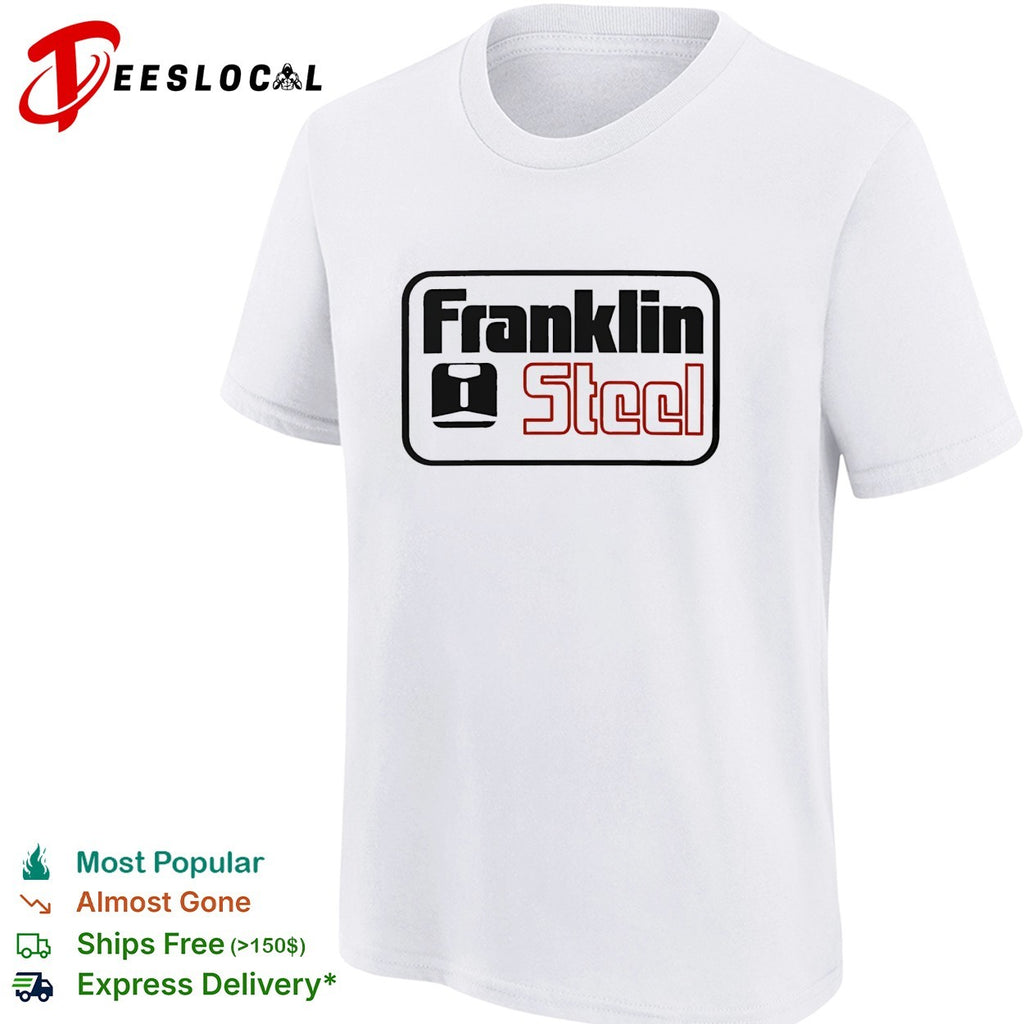 Franklin Steel logo badge shirt