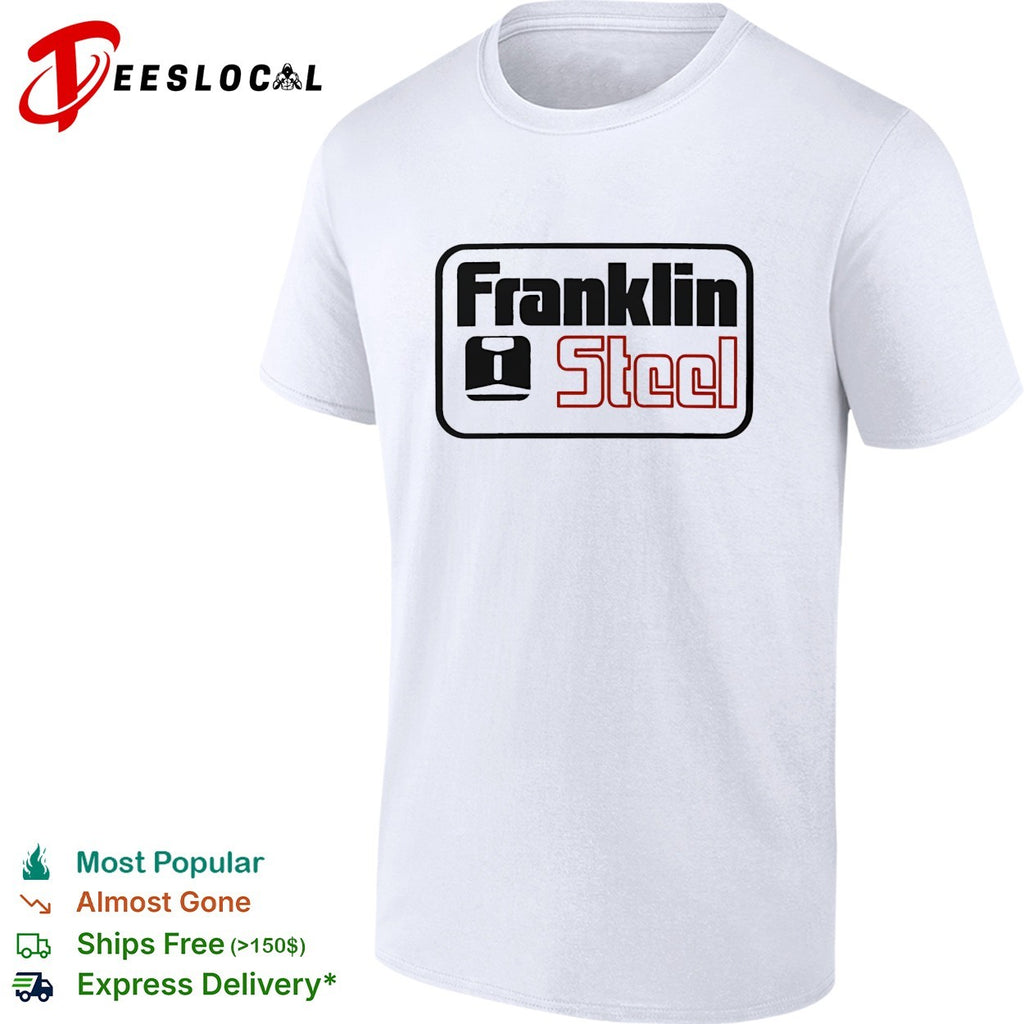 Franklin Steel logo badge shirt