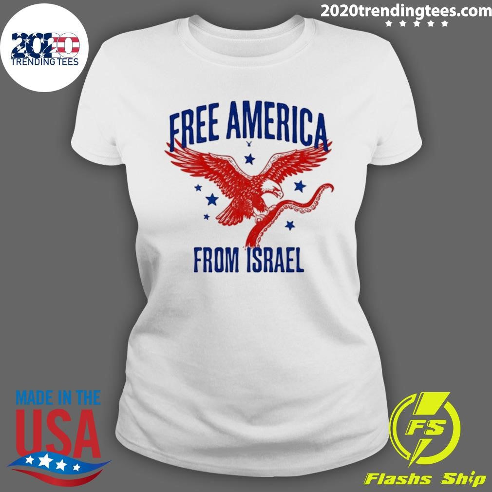 Free America From Israel Eagle Shirt