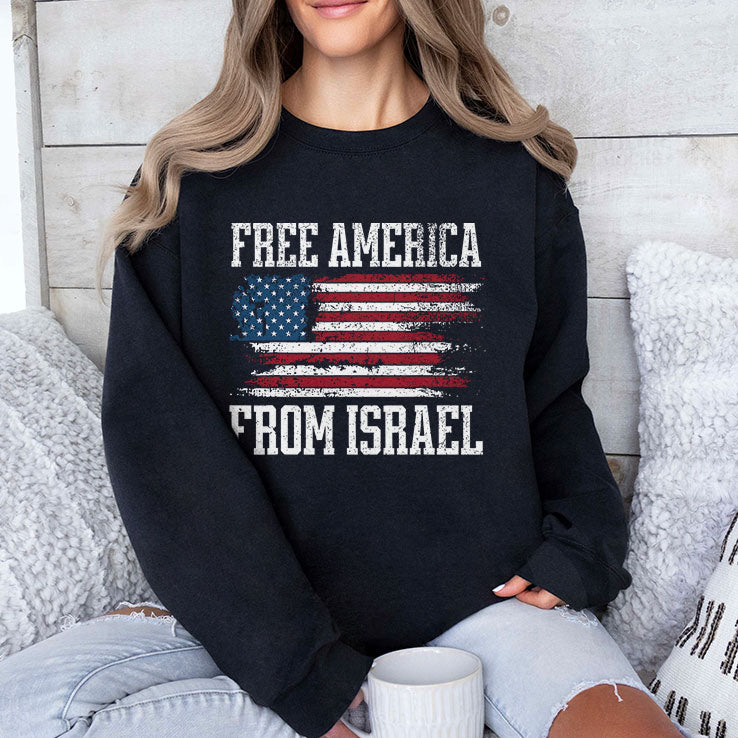 Free America From Israel T Shirt