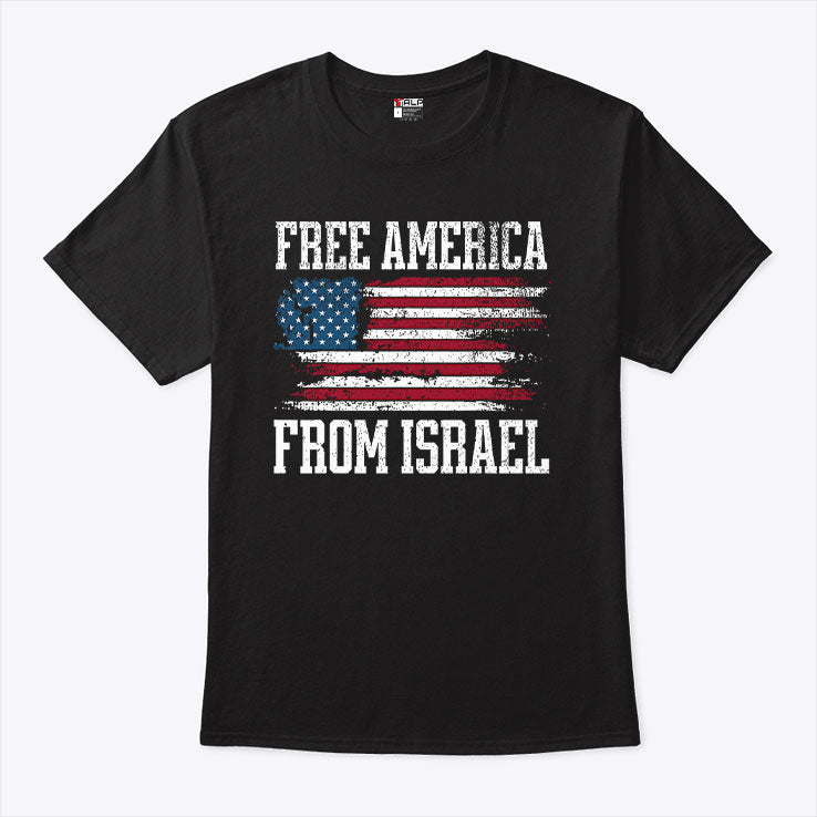 Free America From Israel T Shirt