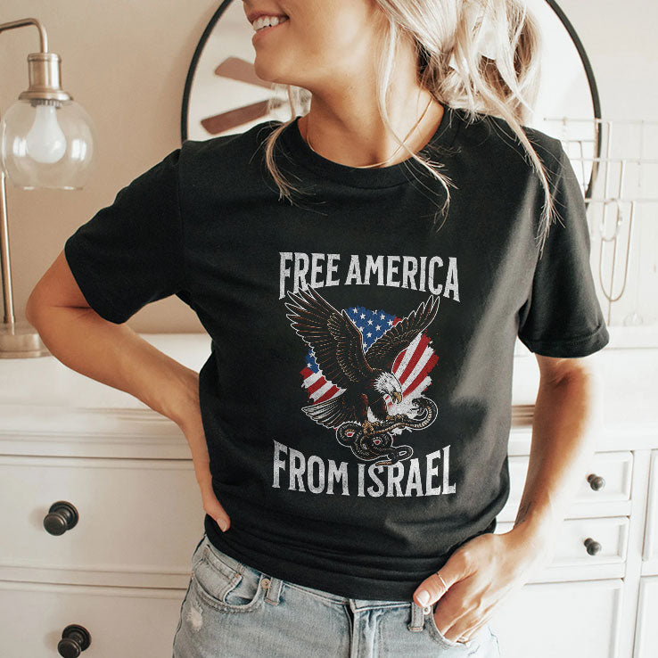Free America From Israel Tee Shirt