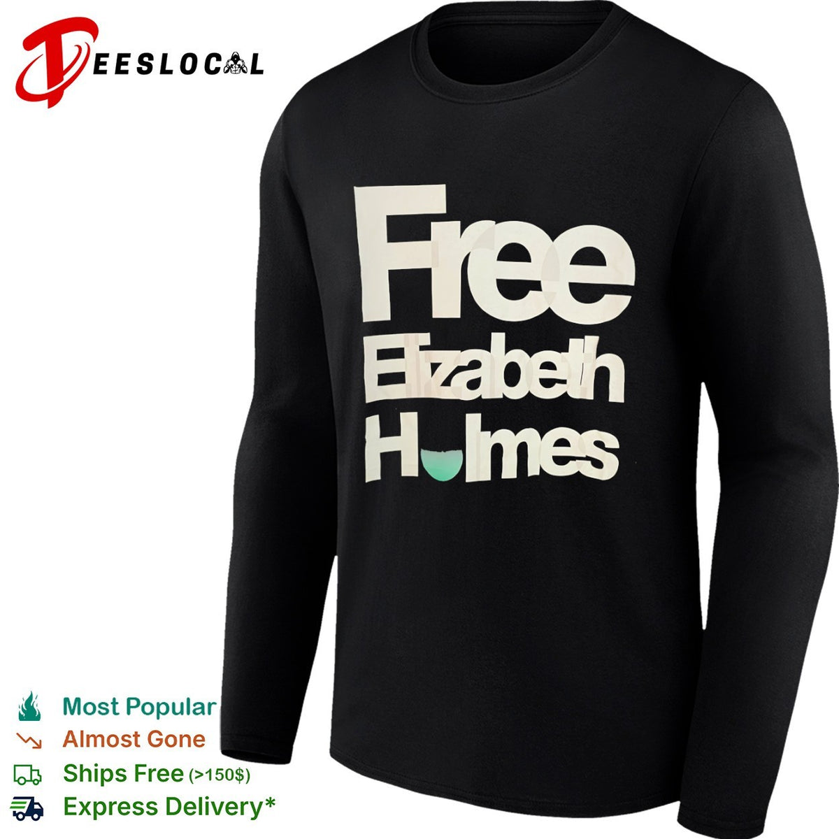 Free Elizabeth Holmes shirt