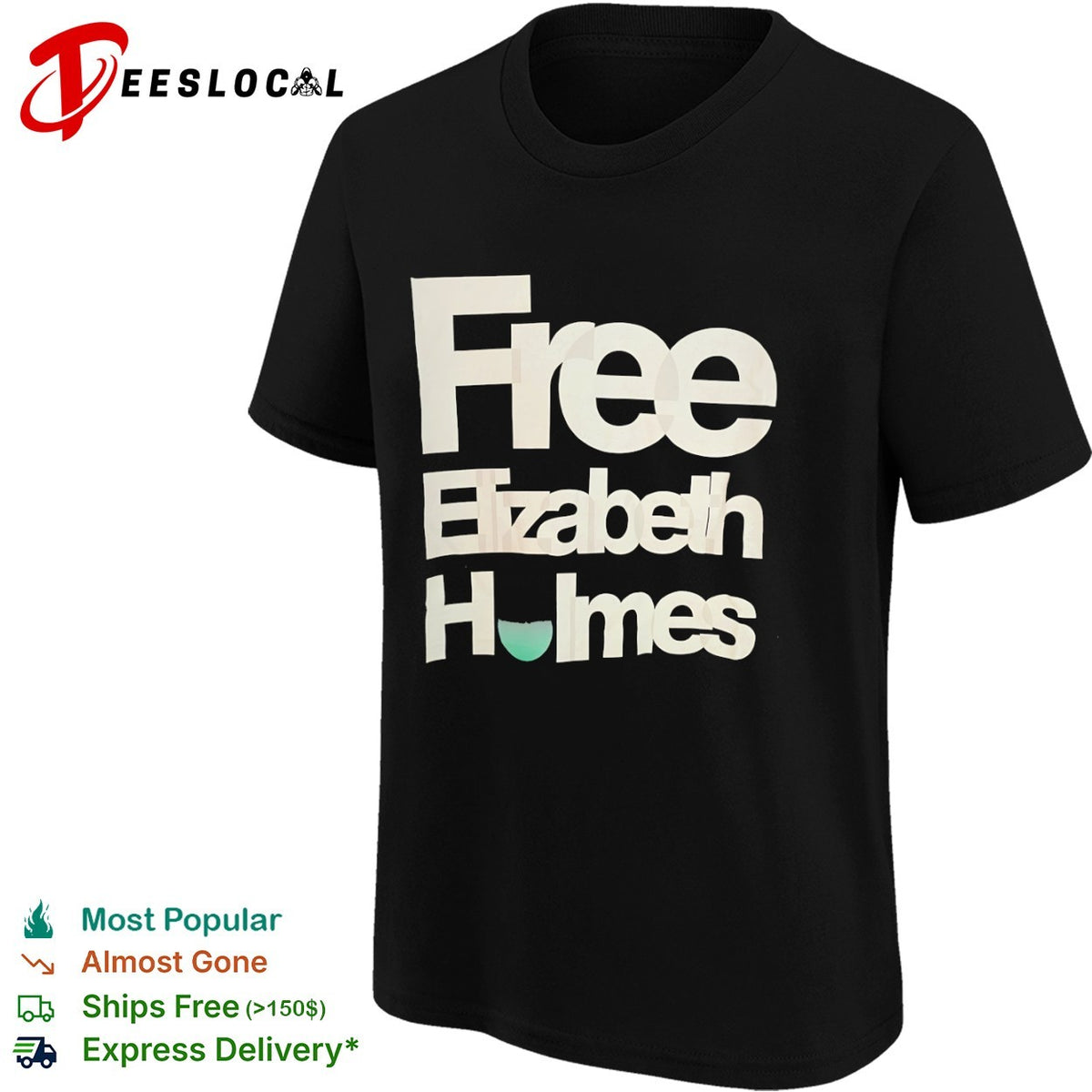 Free Elizabeth Holmes shirt