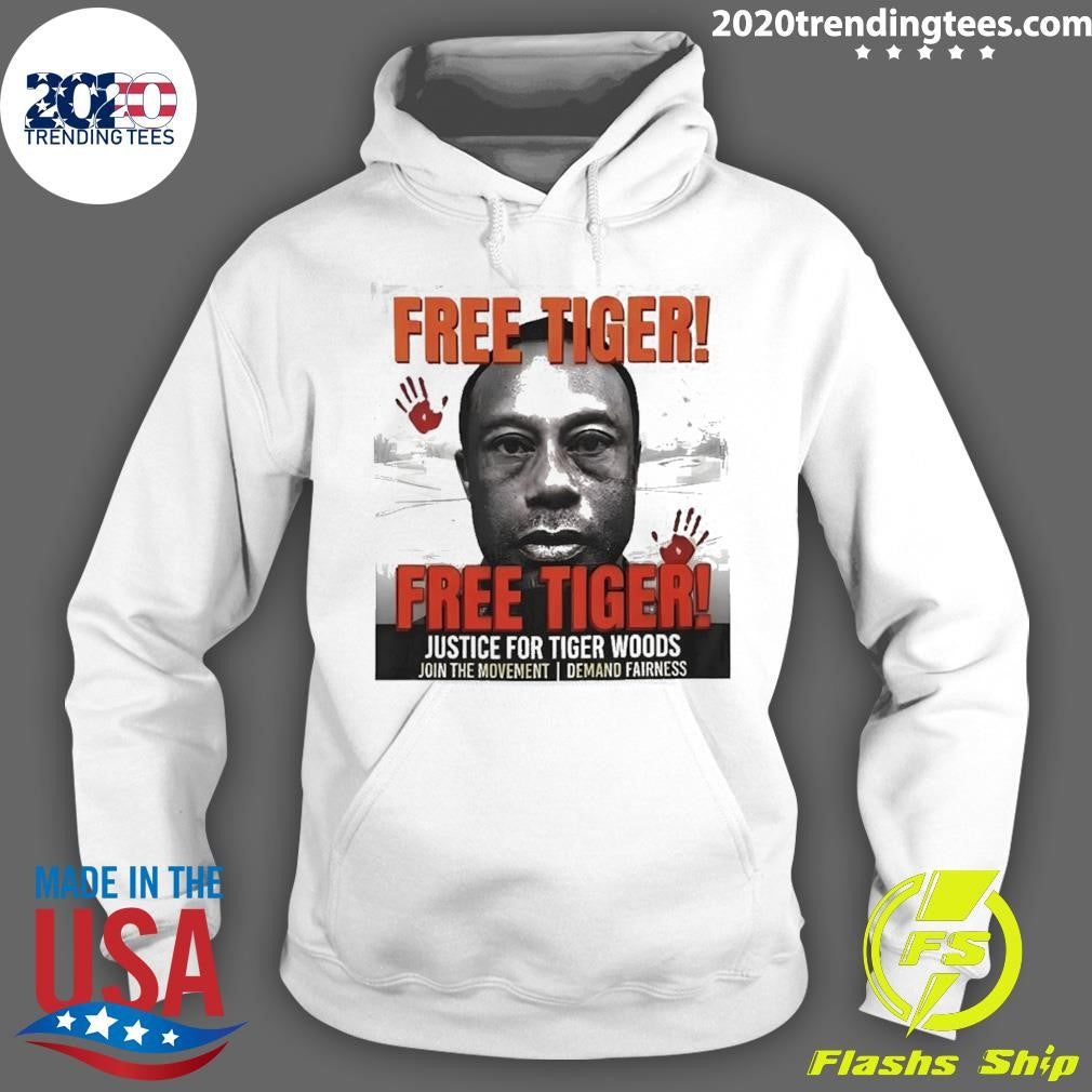 Free Tiger Woods Justice For Tigers Woods Shirt