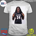 Freshman Agot Makeer during the 2026 NCAA Tournament Shirt