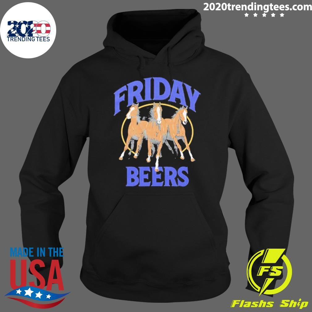 Friday Beers Derby Horse Shirt