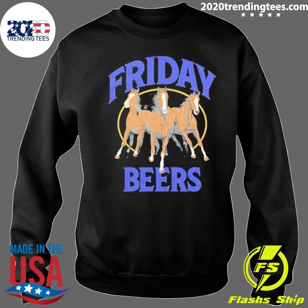 Friday Beers Derby Horse Shirt