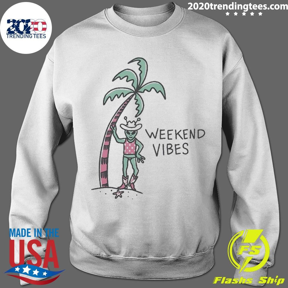 Frog Alien Weekends Vibes Shirt