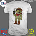 Frog Cowboy What The Fuck Over Meme Shirt