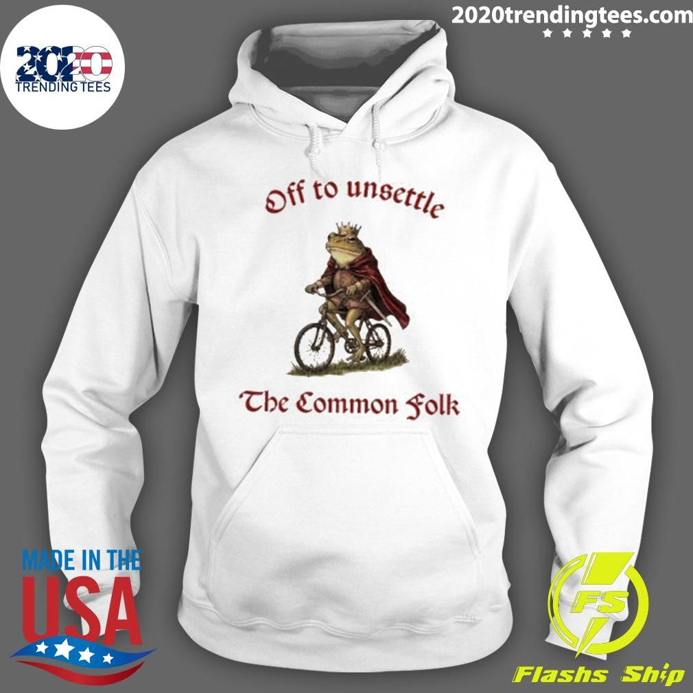 Frog Meme Off To Unsettle The Common Folk Vintage Shirt