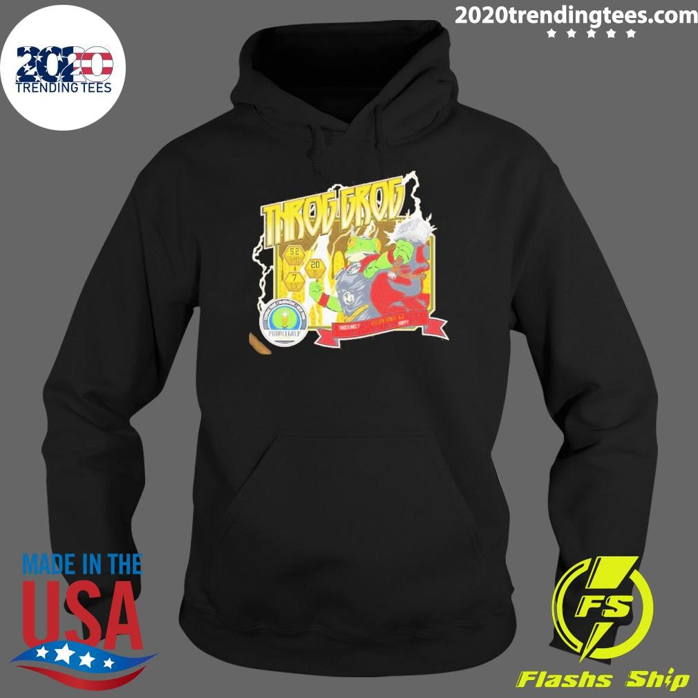 Frog Of Thunder Fake Graphic Shirt