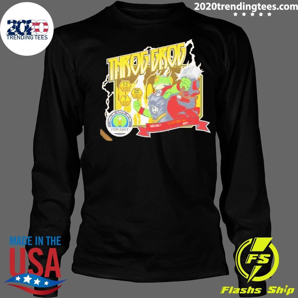 Frog Of Thunder Fake Graphic Shirt