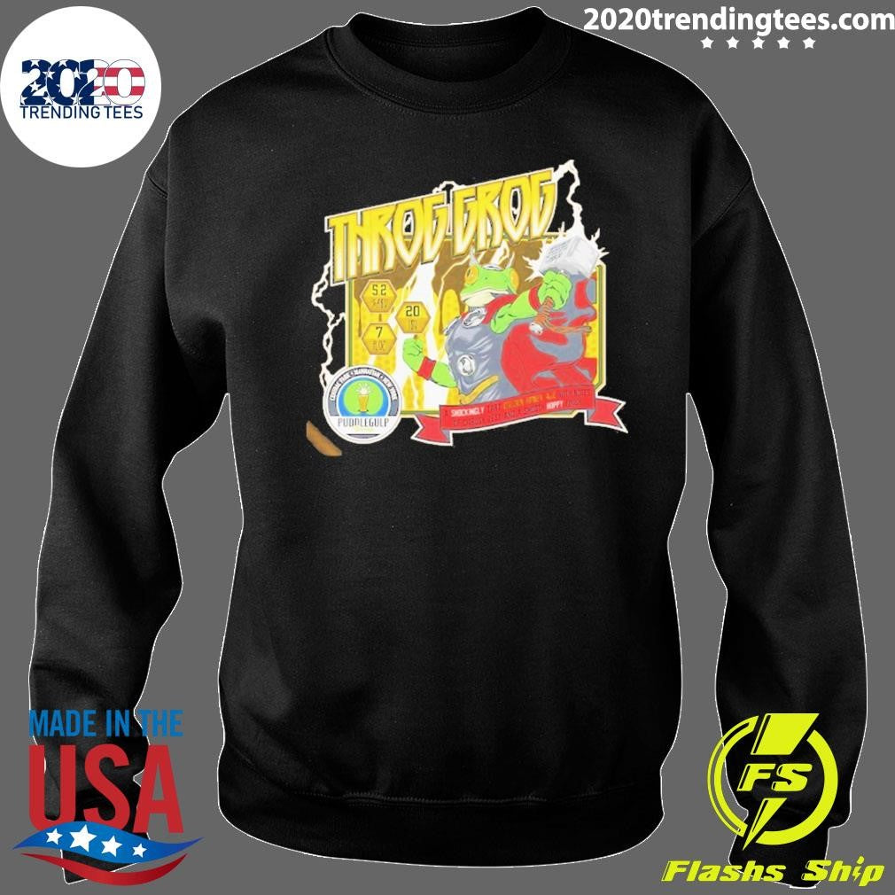 Frog Of Thunder Fake Graphic Shirt