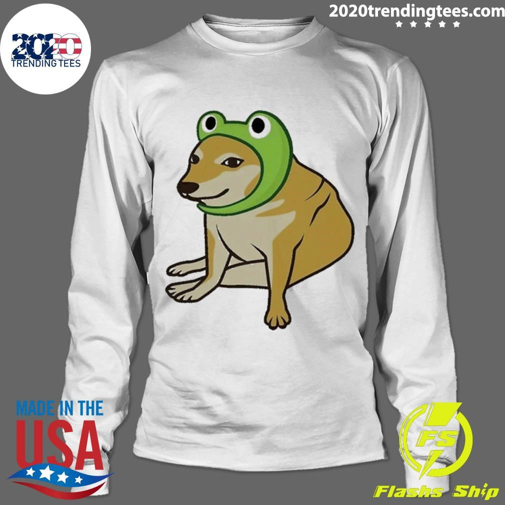 Froggy Cheems Meme Shirt