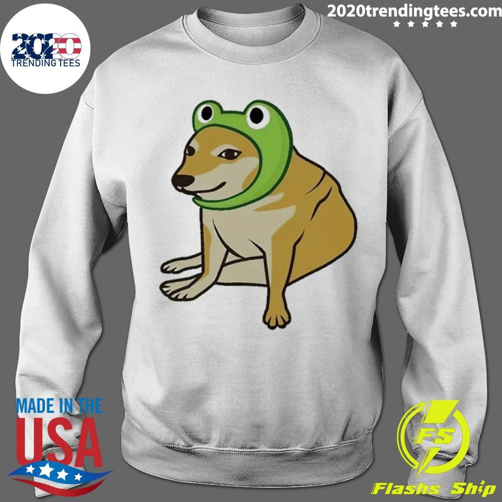 Froggy Cheems Meme Shirt
