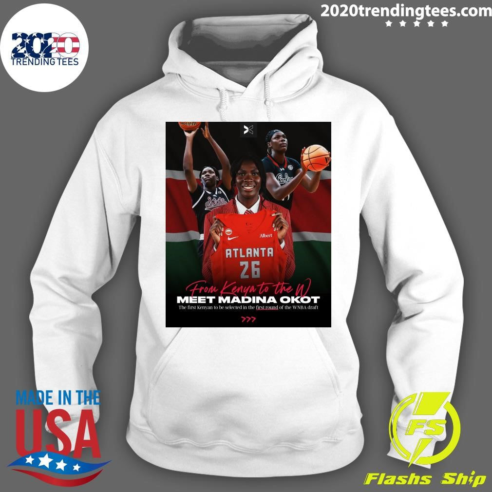From Kenya To The W Meet Madina Okot The First Kenyan To Be Selected In The First Round Of The WNBA Draft 222 Shirt
