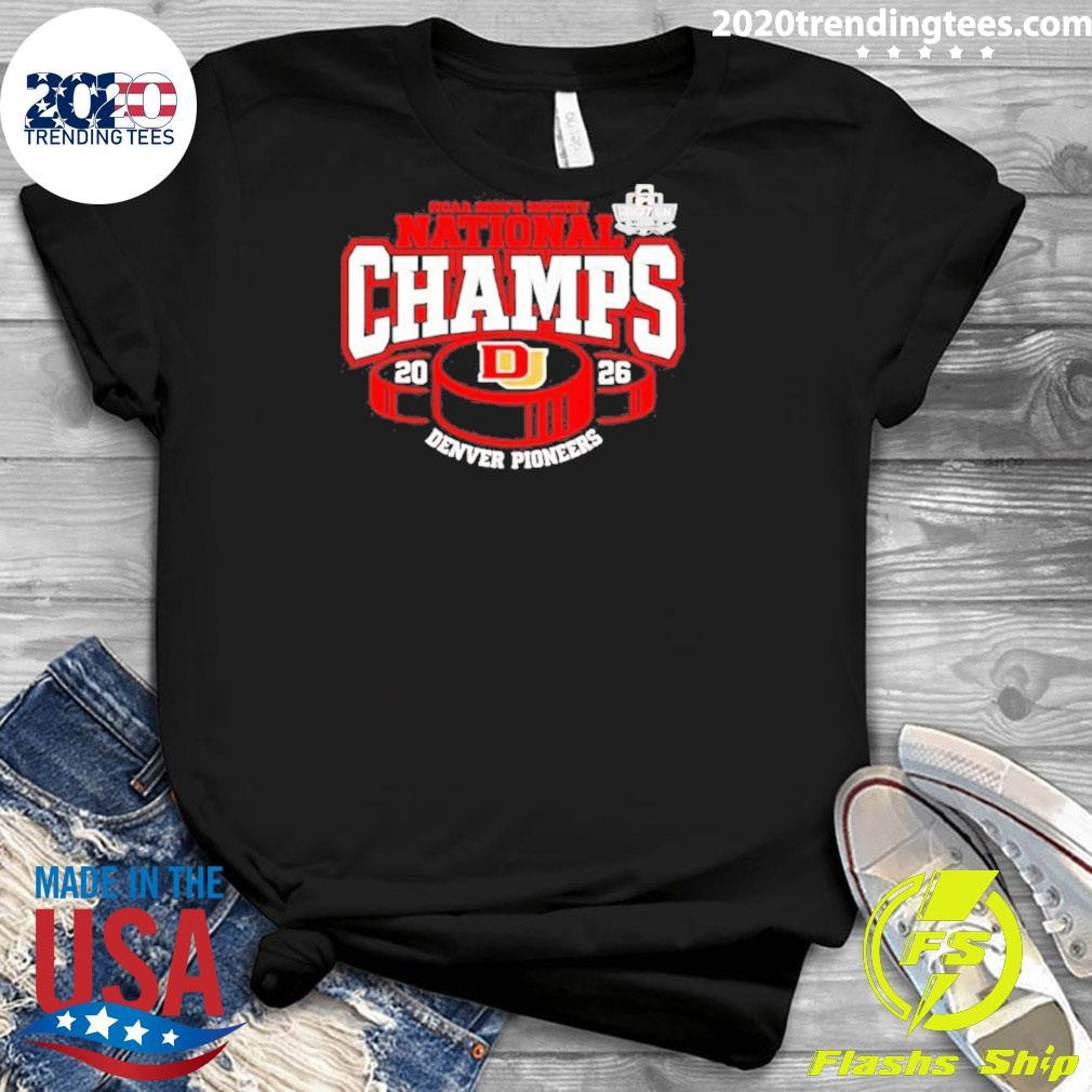 Frozen Four Men’s Ice Hockey National Champions 2026 Denver Pioneers Shirt