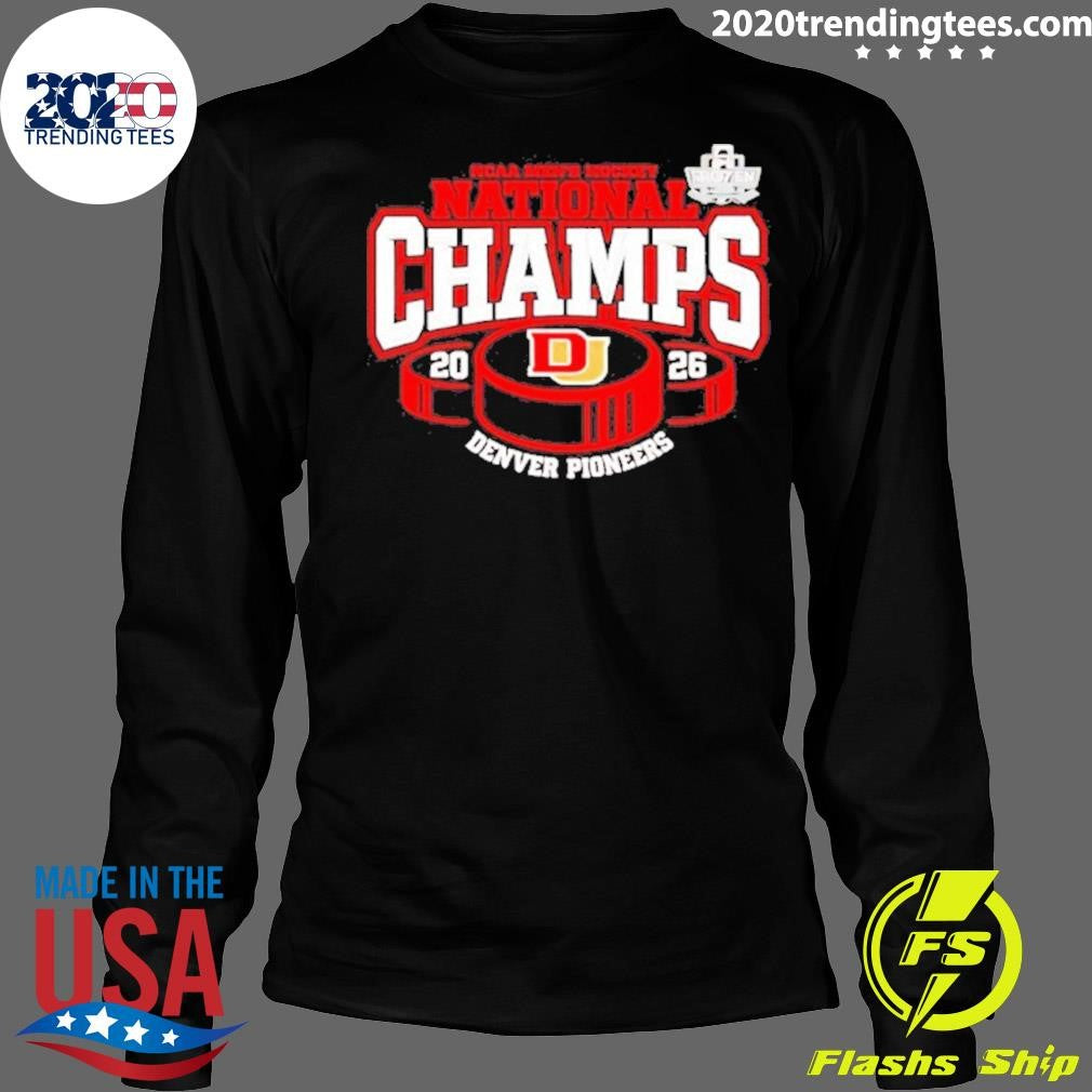 Frozen Four Men’s Ice Hockey National Champions 2026 Denver Pioneers Shirt