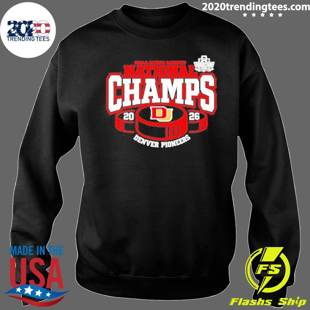 Frozen Four Men’s Ice Hockey National Champions 2026 Denver Pioneers Shirt